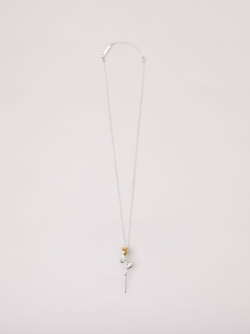 ROSE CHARM NECKLACE - 1