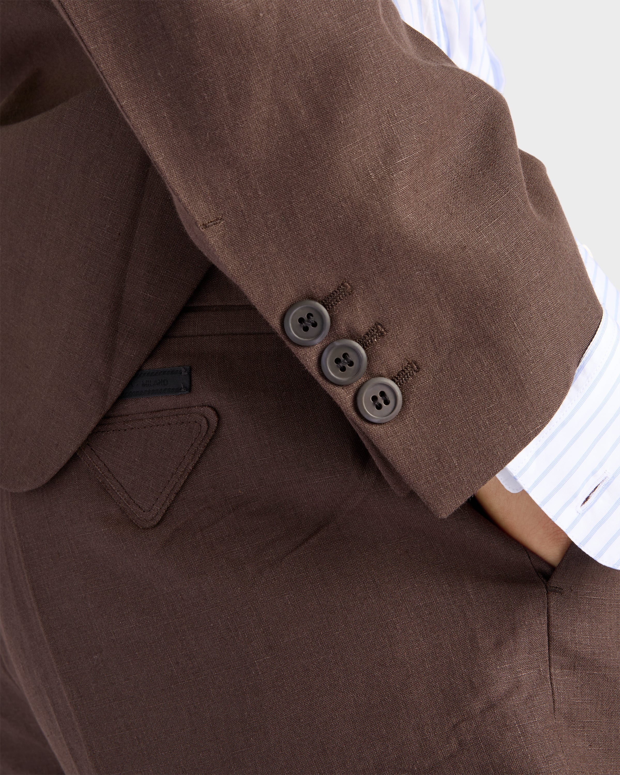 Tailored linen pants - 4