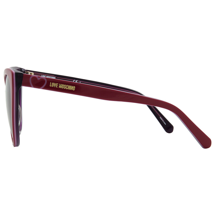 Moschino Red Gradient Cat Eye Ladies Sunglasses MOL043/S 08CQ/3X 57 - 3