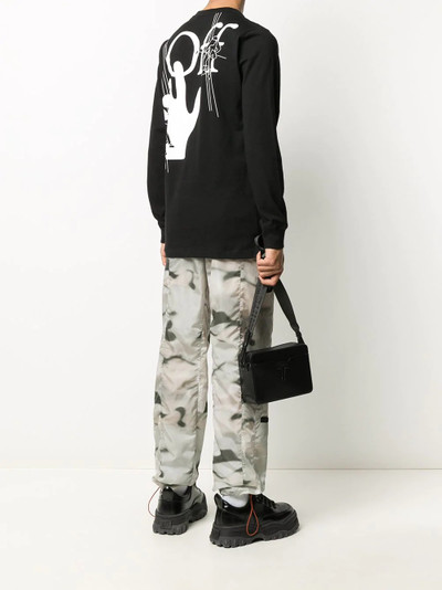 Off-White Hand Painters long-sleeved T-shirt outlook