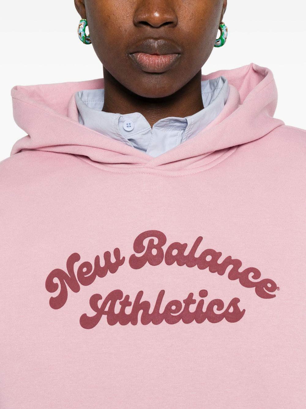 logo-print hoodie - 5