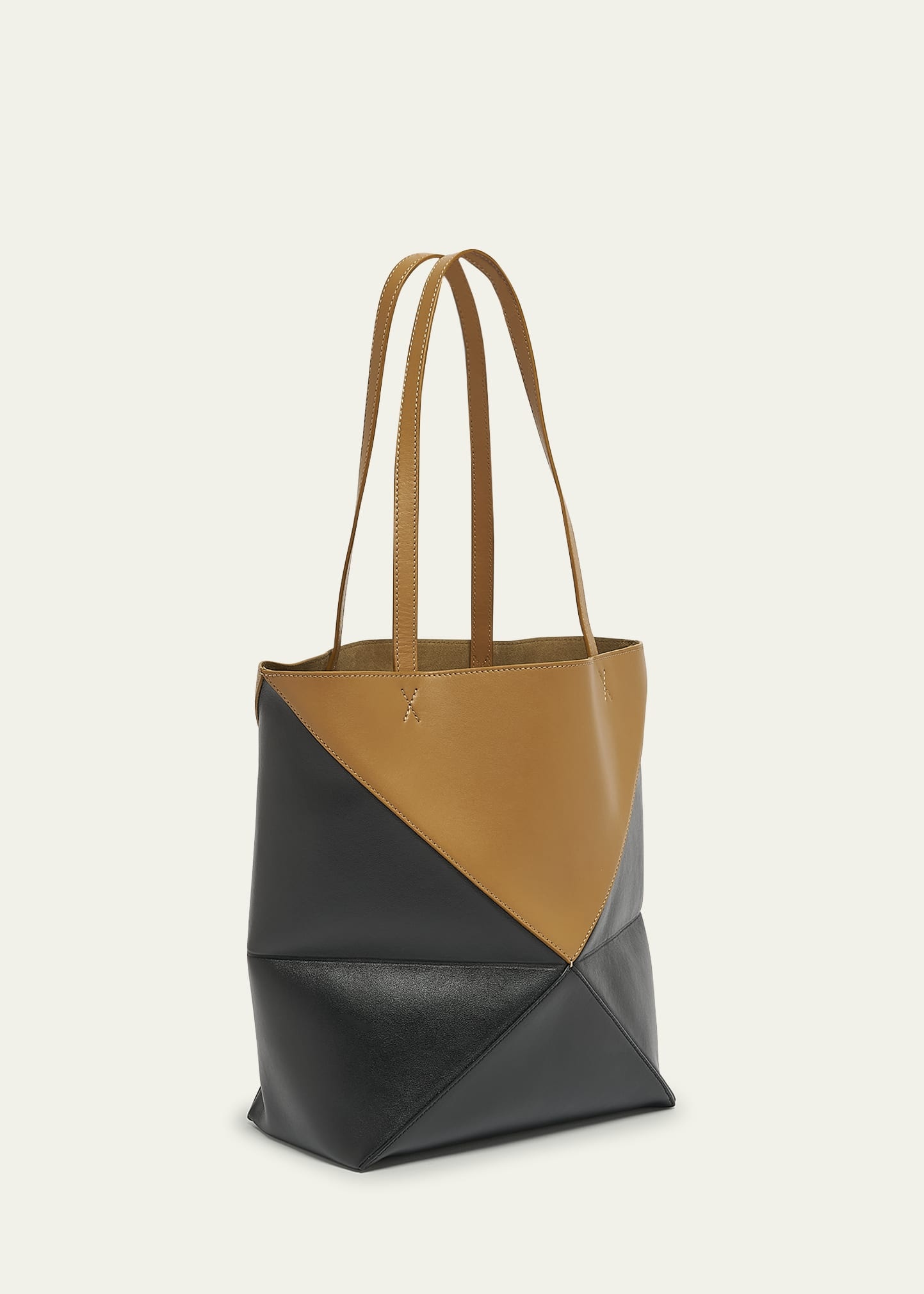 Medium Puzzle Bicolor Tote Bag - 3
