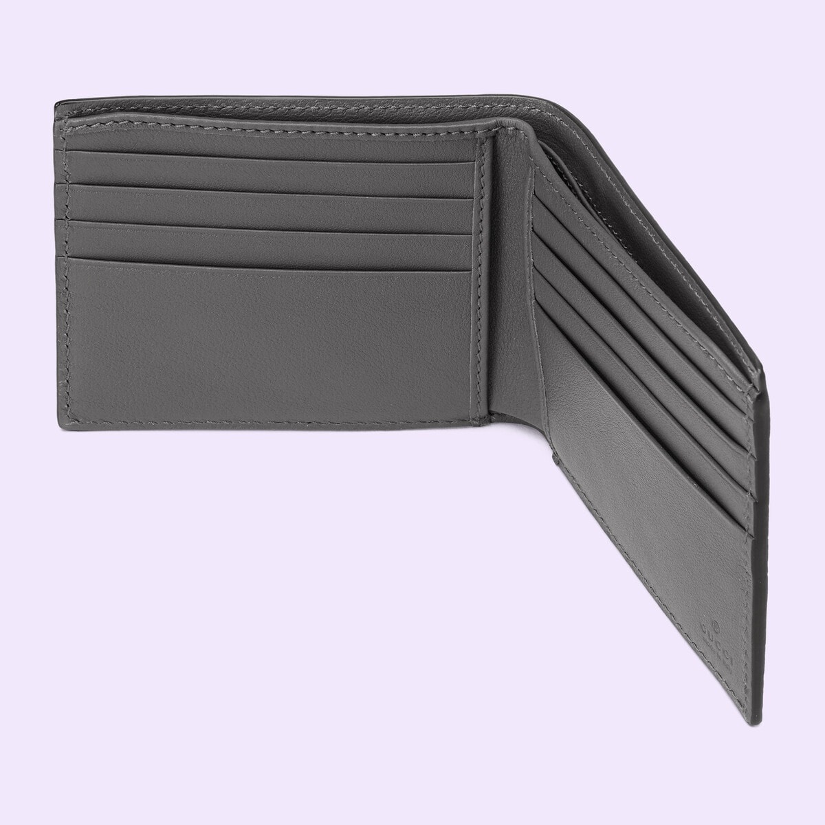 Bi-fold crocodile wallet - 4