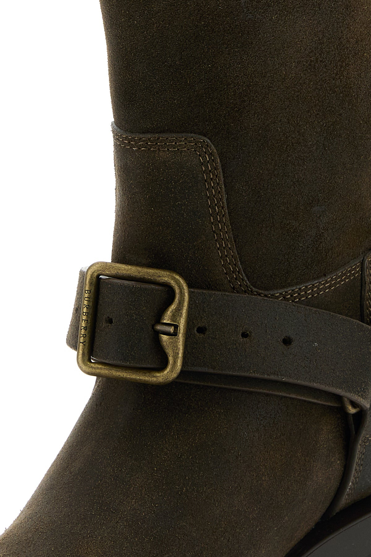 Brown suede Saddle boots - 4