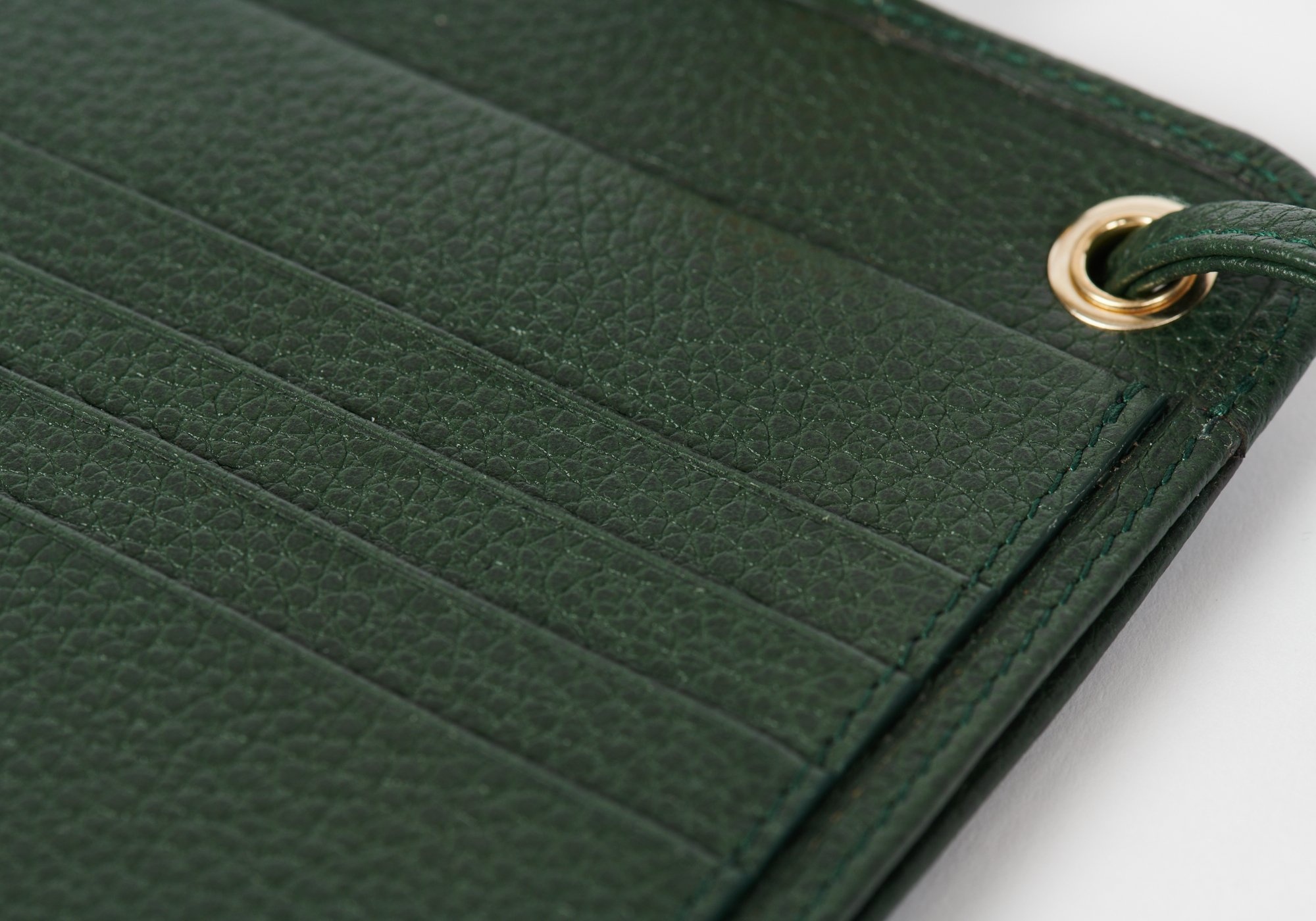 PALACE LEATHER HANGING WALLET GREEN - 8