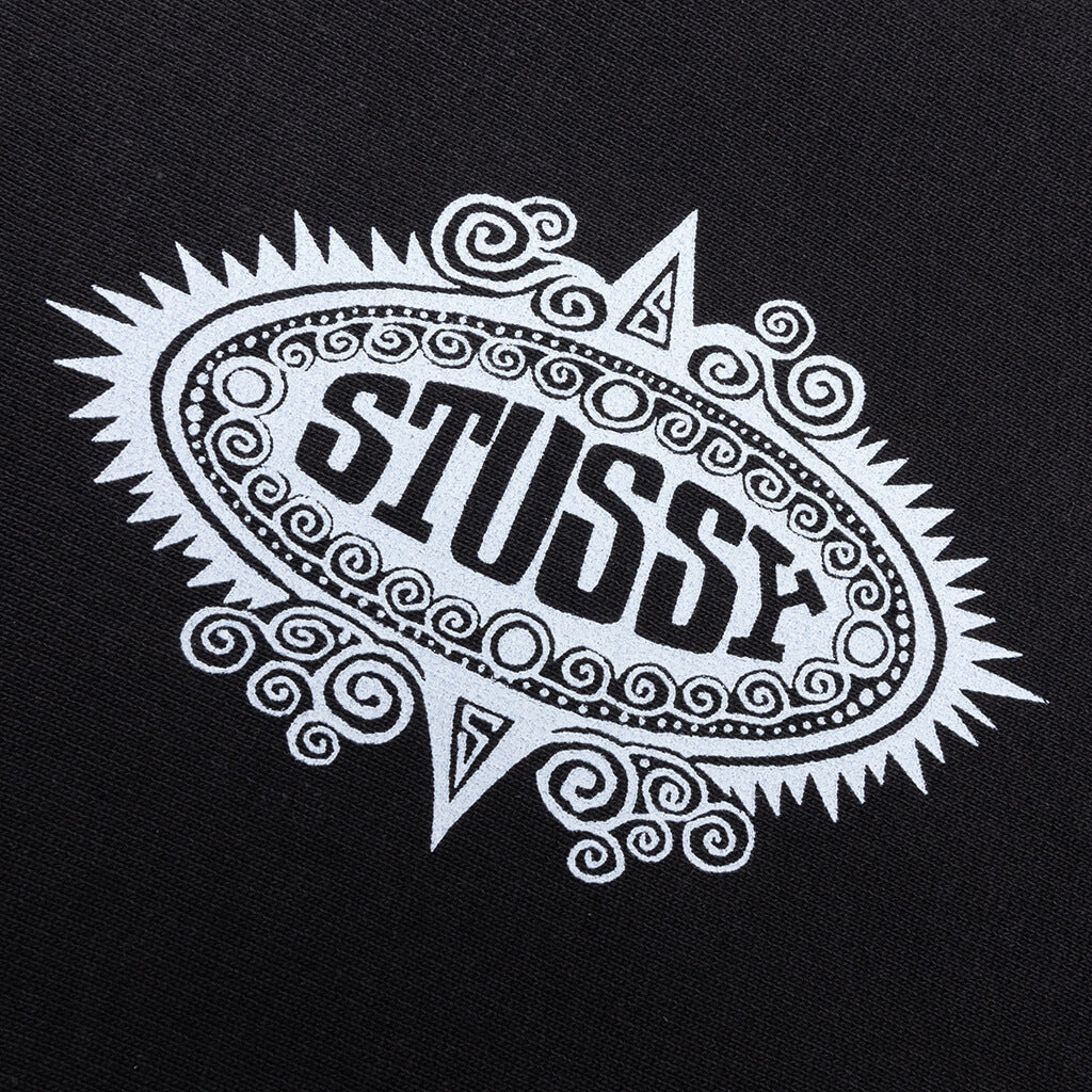 MANTRA ZIP HOODIE - BLACK - 3