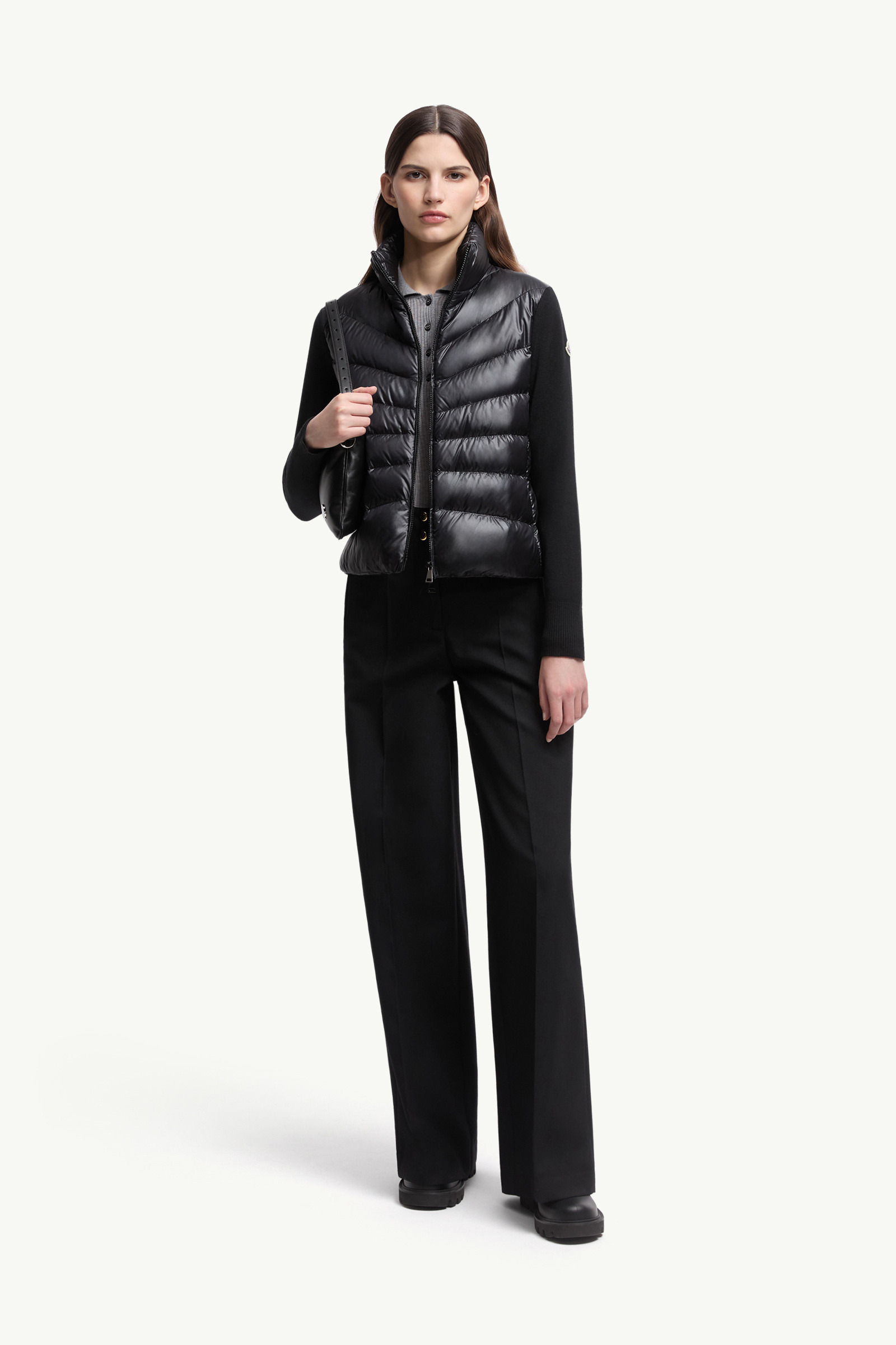 Padded Wool Cardigan - 2