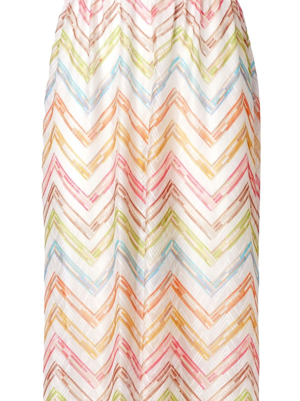 zigzag palazzo pants - 2