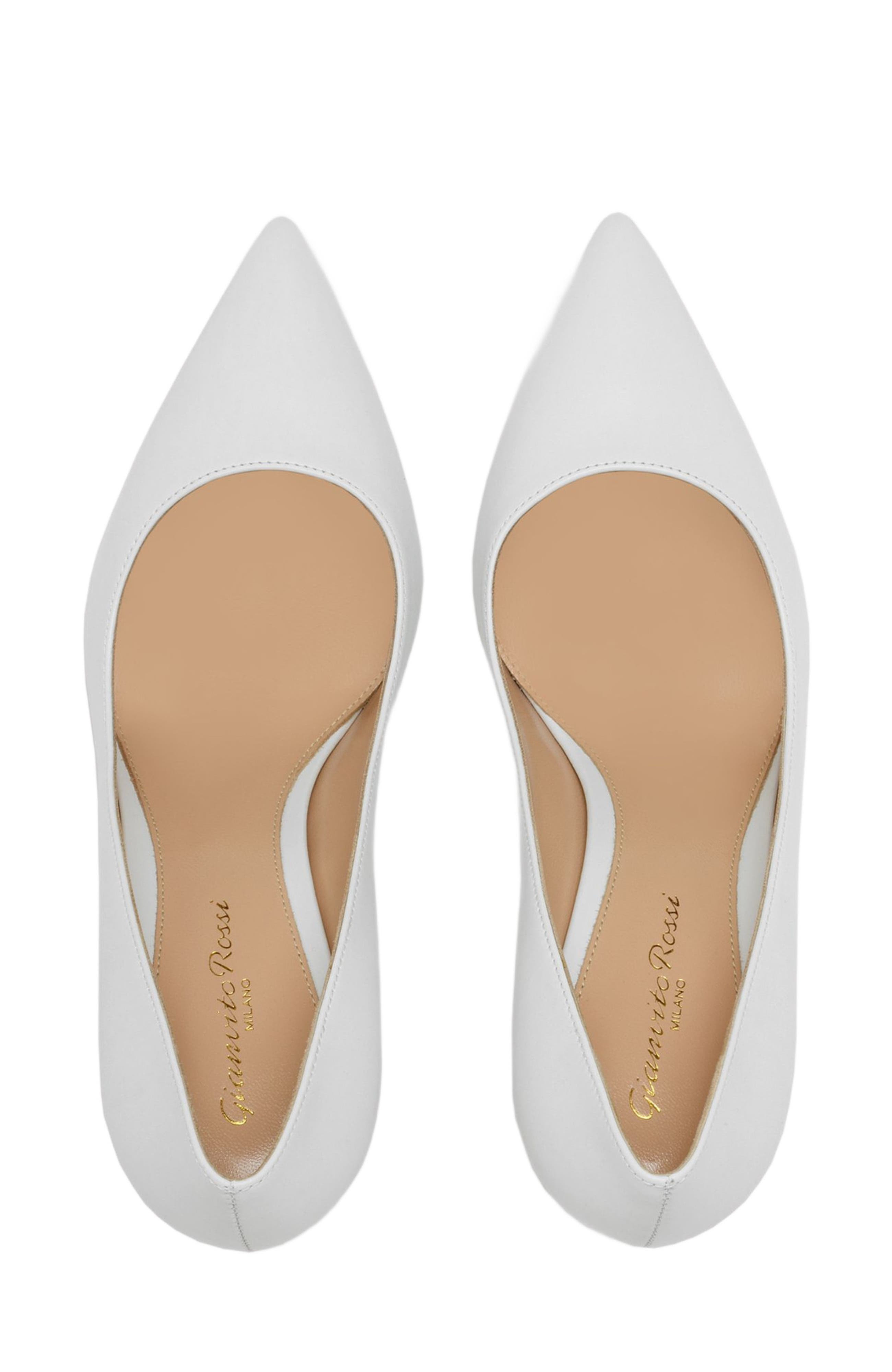 Gianvito Rossi Gianvito 85 Pump in White at Nordstrom - 3