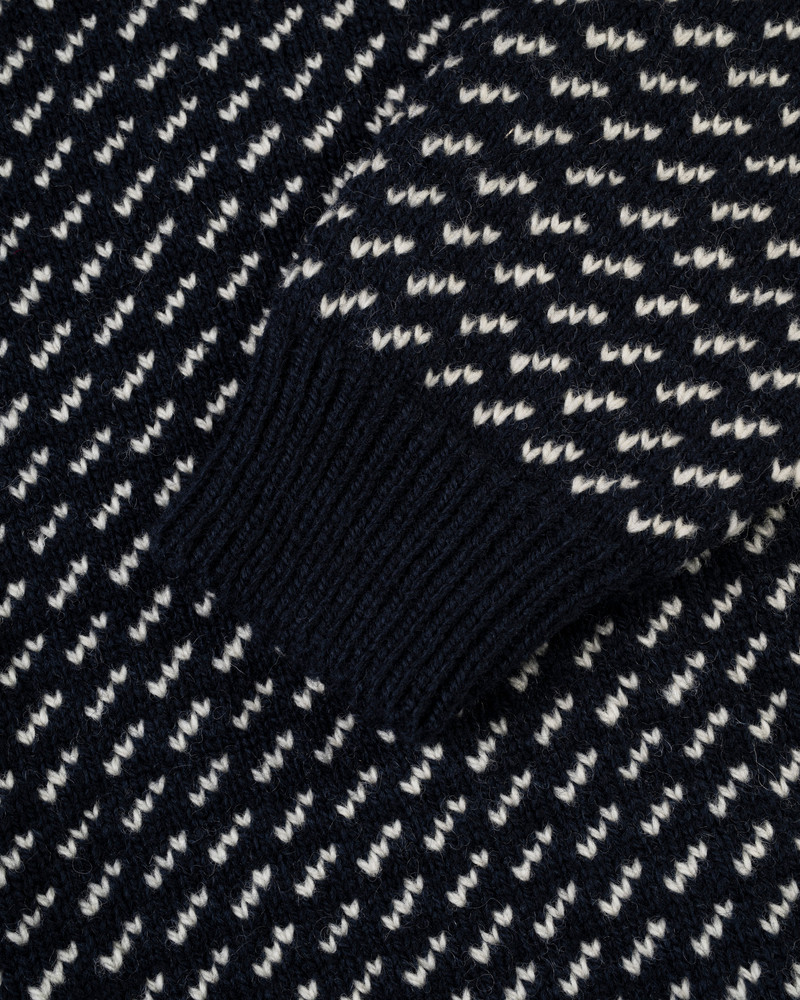 MADE-IN-NORWAY FISHERMAN WOOL SWEATER 4