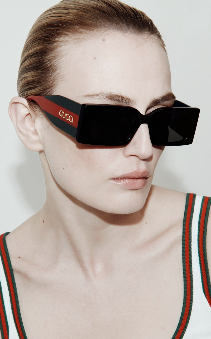 GUCCI 직사각형 프레임 선글라스 outlook