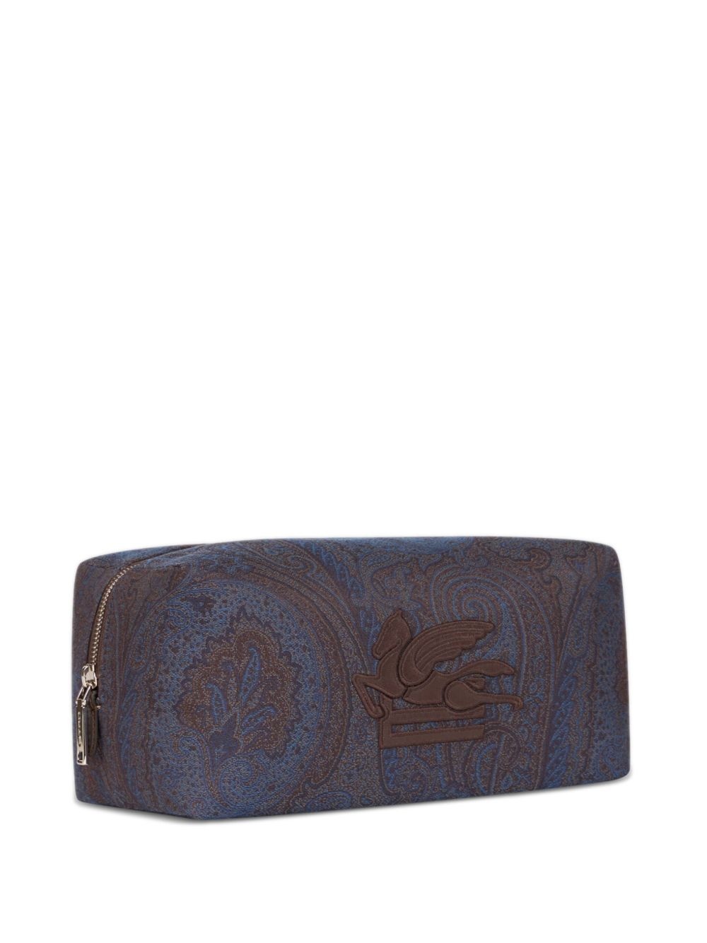 medium paisley-print Pegaso-motif wash bag - 3