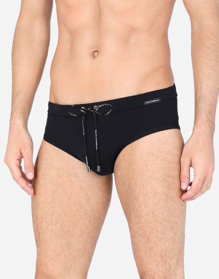 Swim briefs with high-cut leg - 5