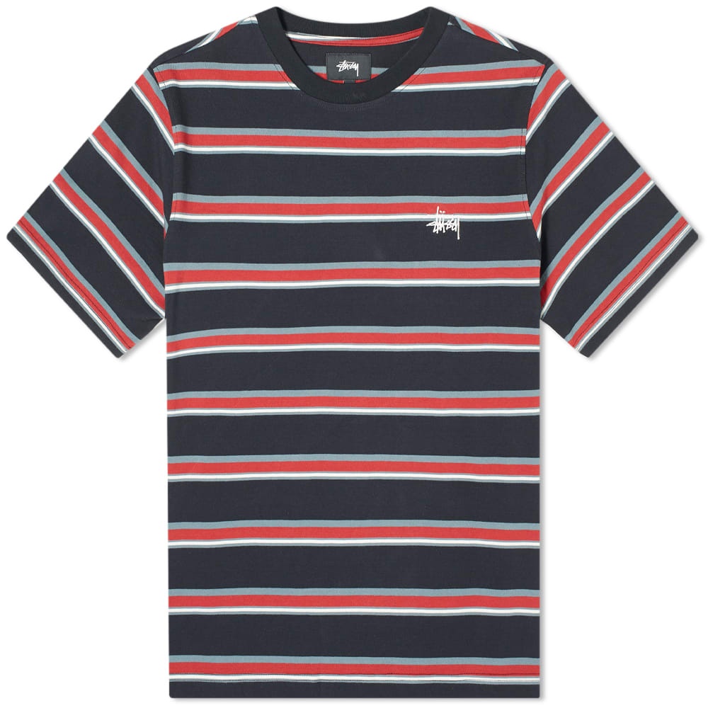 Stussy Harbour Stripe Tee - 1