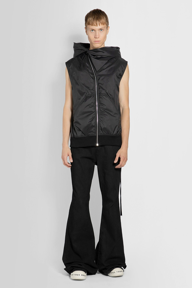 RICK OWENS MAN BLACK WAISTCOATS 4
