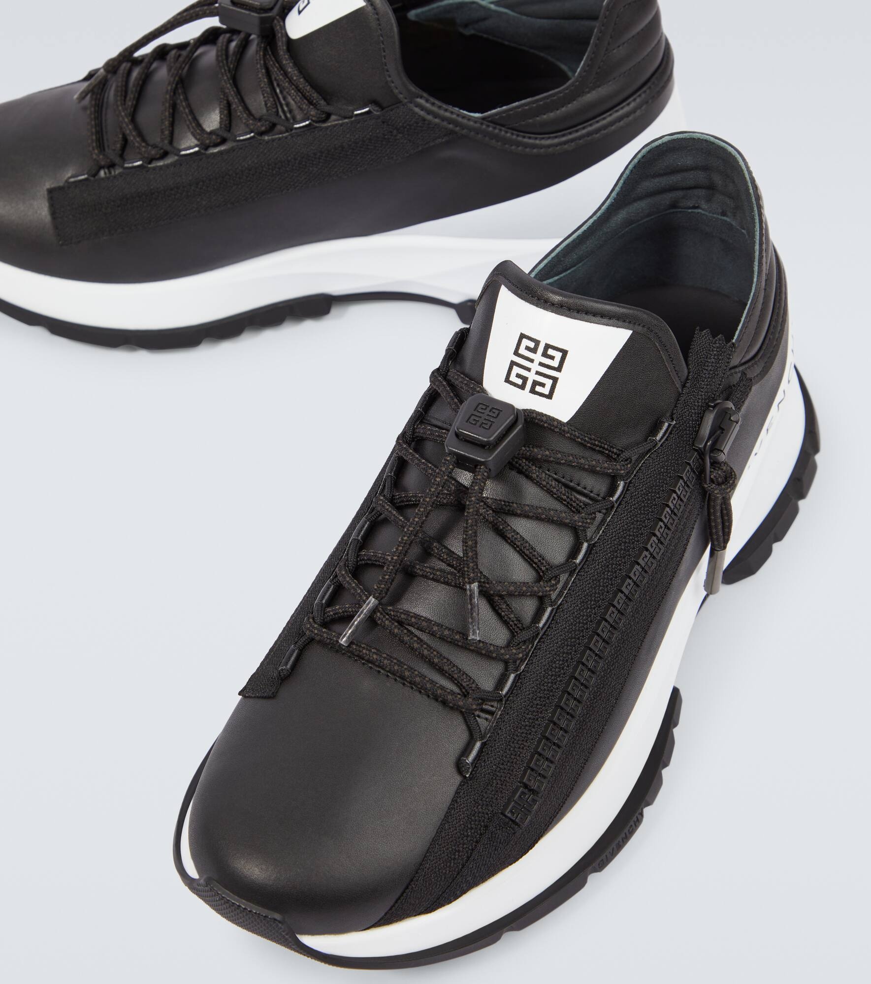 Spectre faux leather sneakers - 3