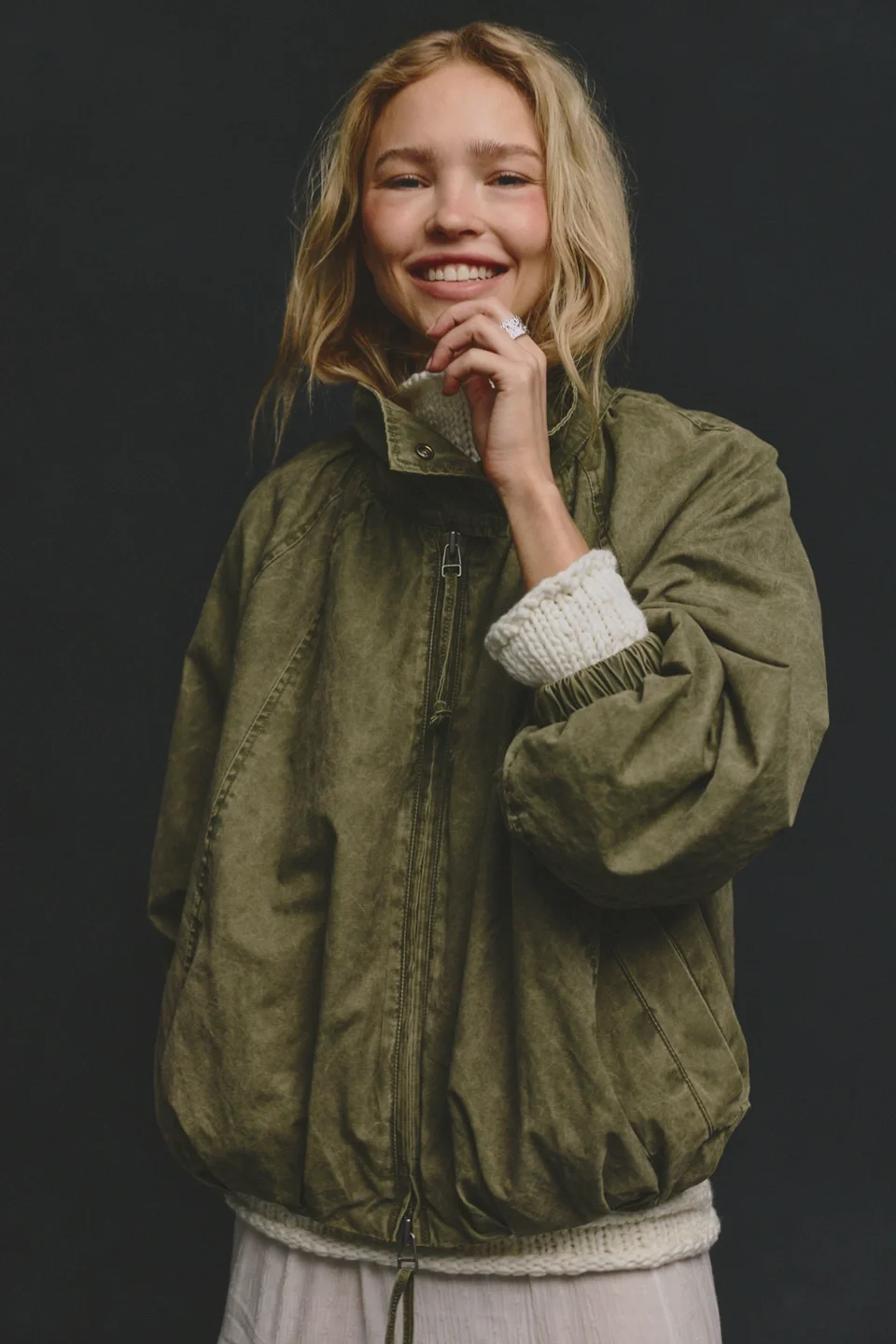 Chelsea Funnel-Neck Jacket - 1