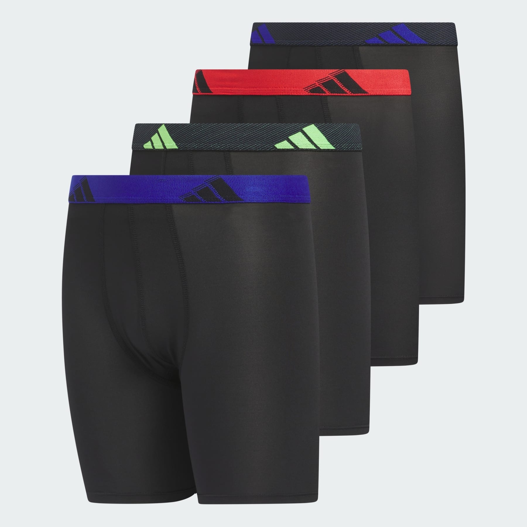 Youth Microfiber Long Boxer Briefs 4-Pack - 1