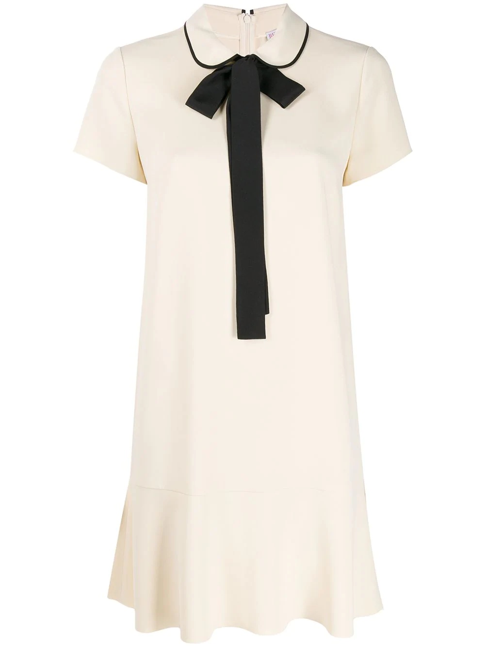 pussycat bow collar dress - 1