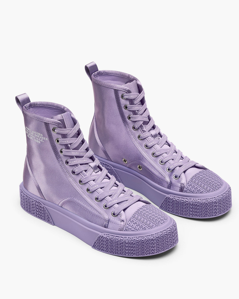 THE HIGH TOP SATIN SNEAKER 8