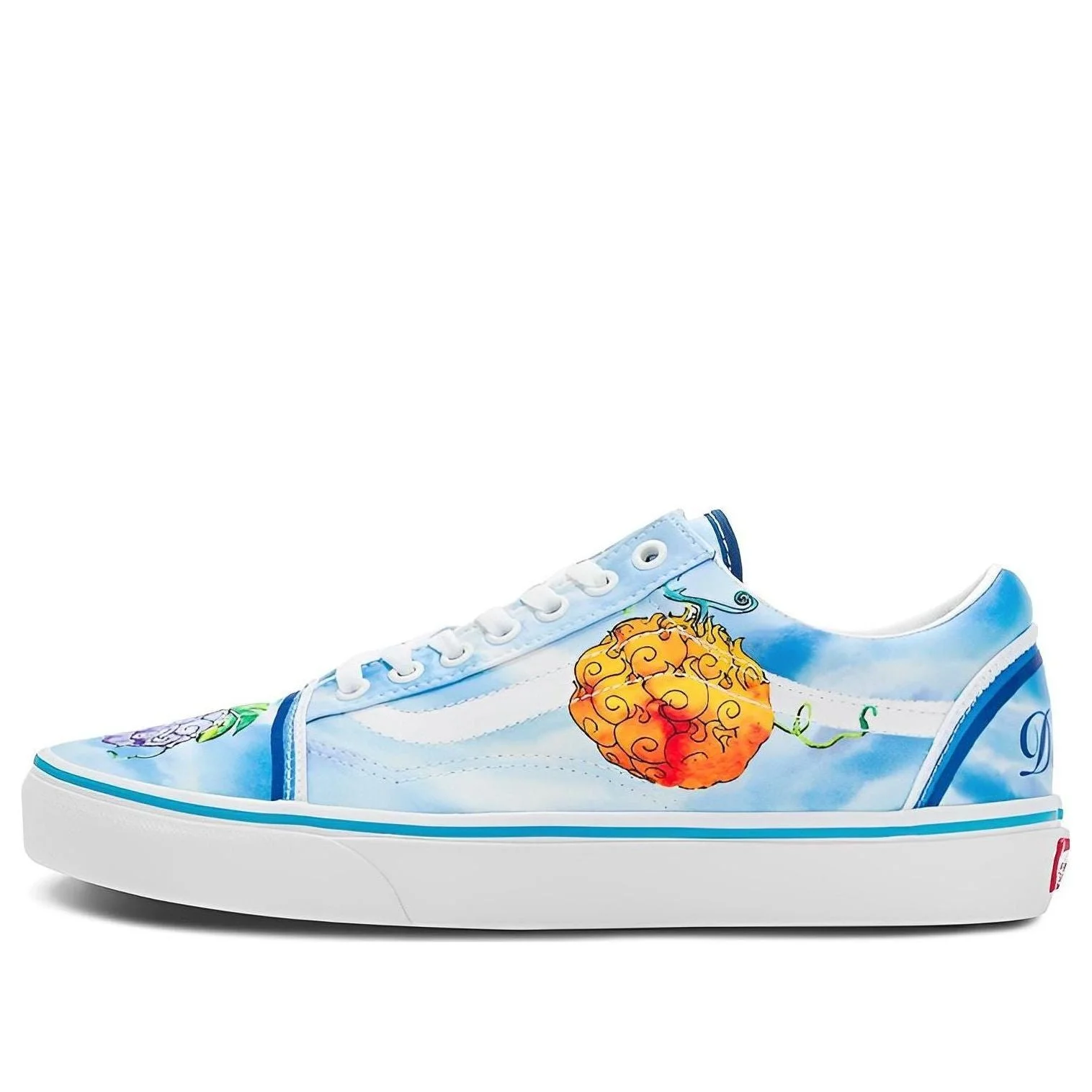 Vans One Piece x Old Skool 'Devil Fruit' VN0007NT7WM - 1