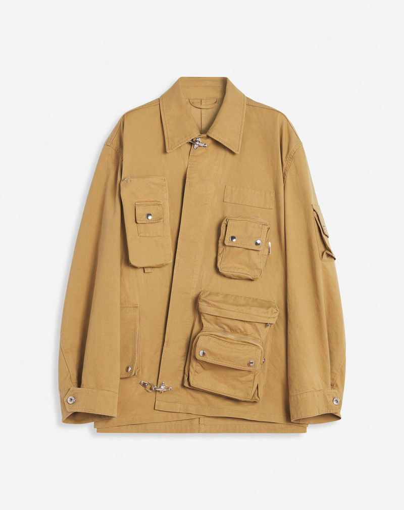 랜빈 X FUTURE ASYMMETRICAL UTILITY JACKET - 1