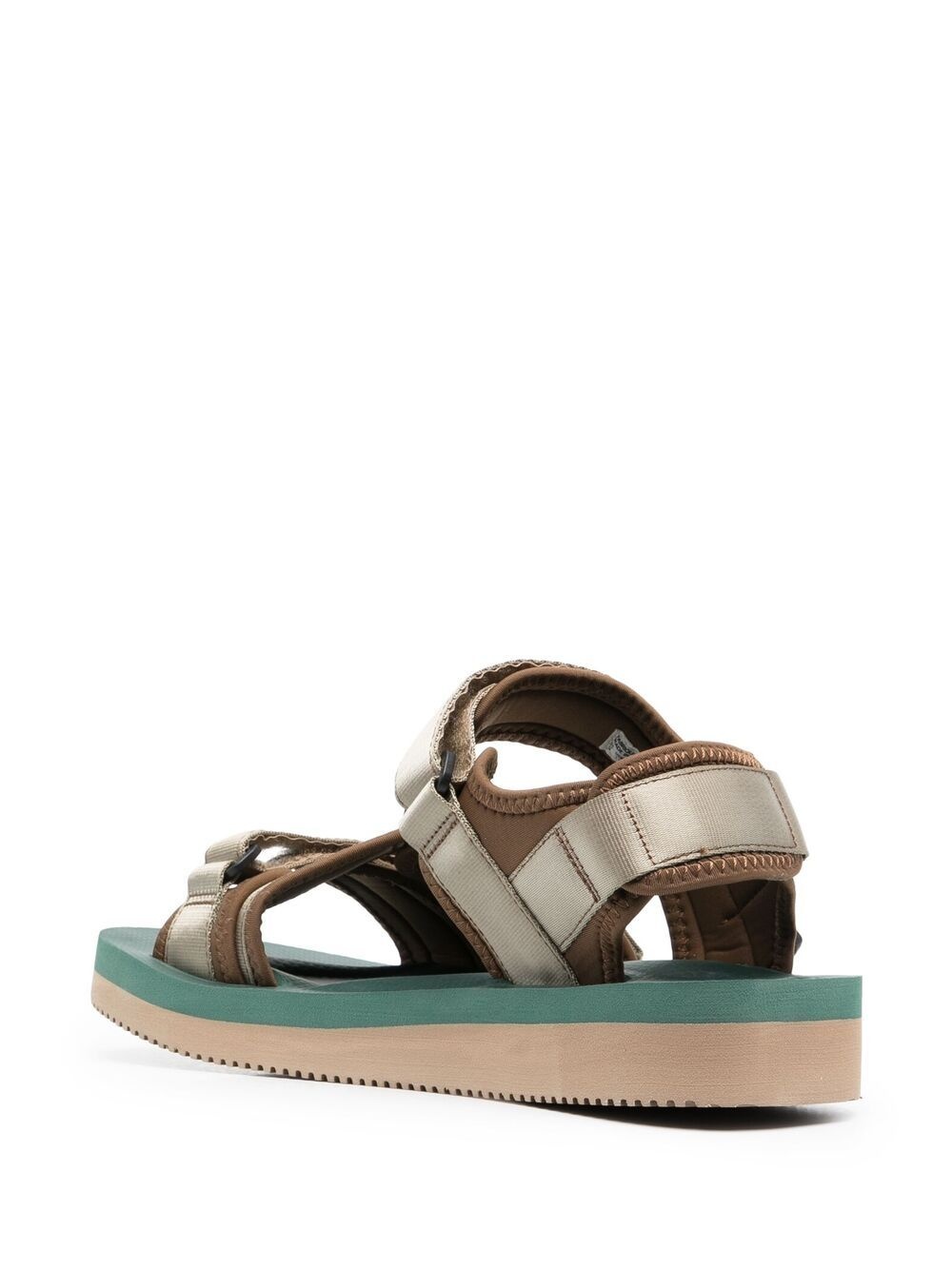 touch-strap flat sandals - 3