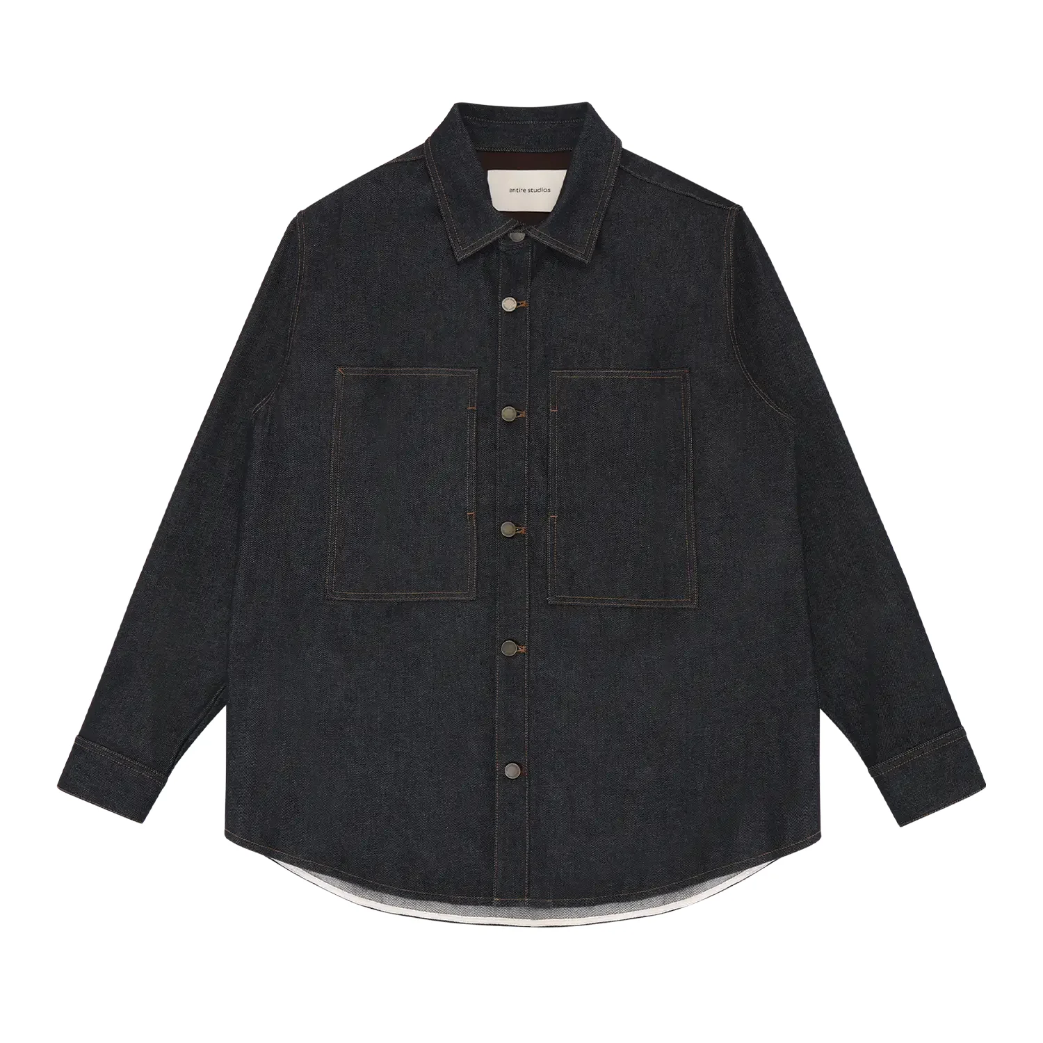 DENIM SHIRT RAW INDIGO - 1