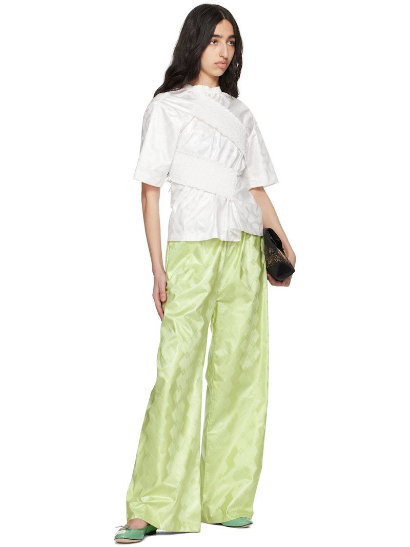 SUPER YAYA Off-White Nellie Twist T-shirt outlook