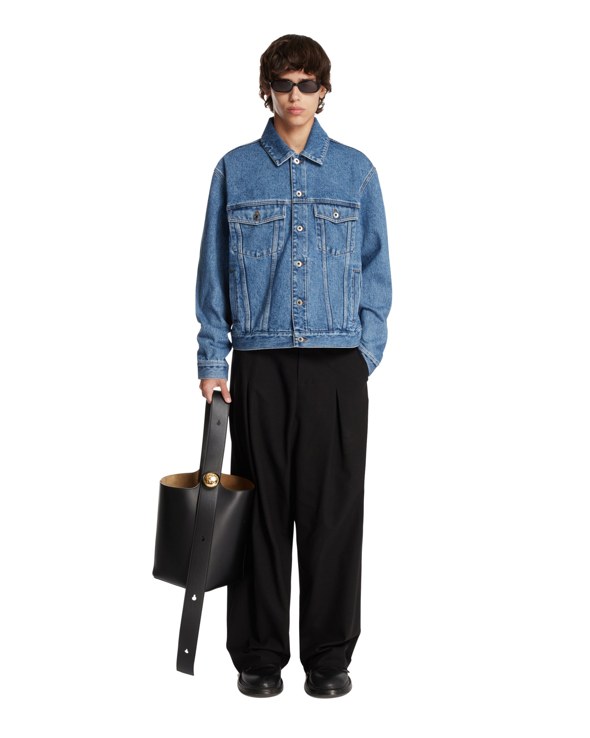Blue Anagram Denim Jacket - 2