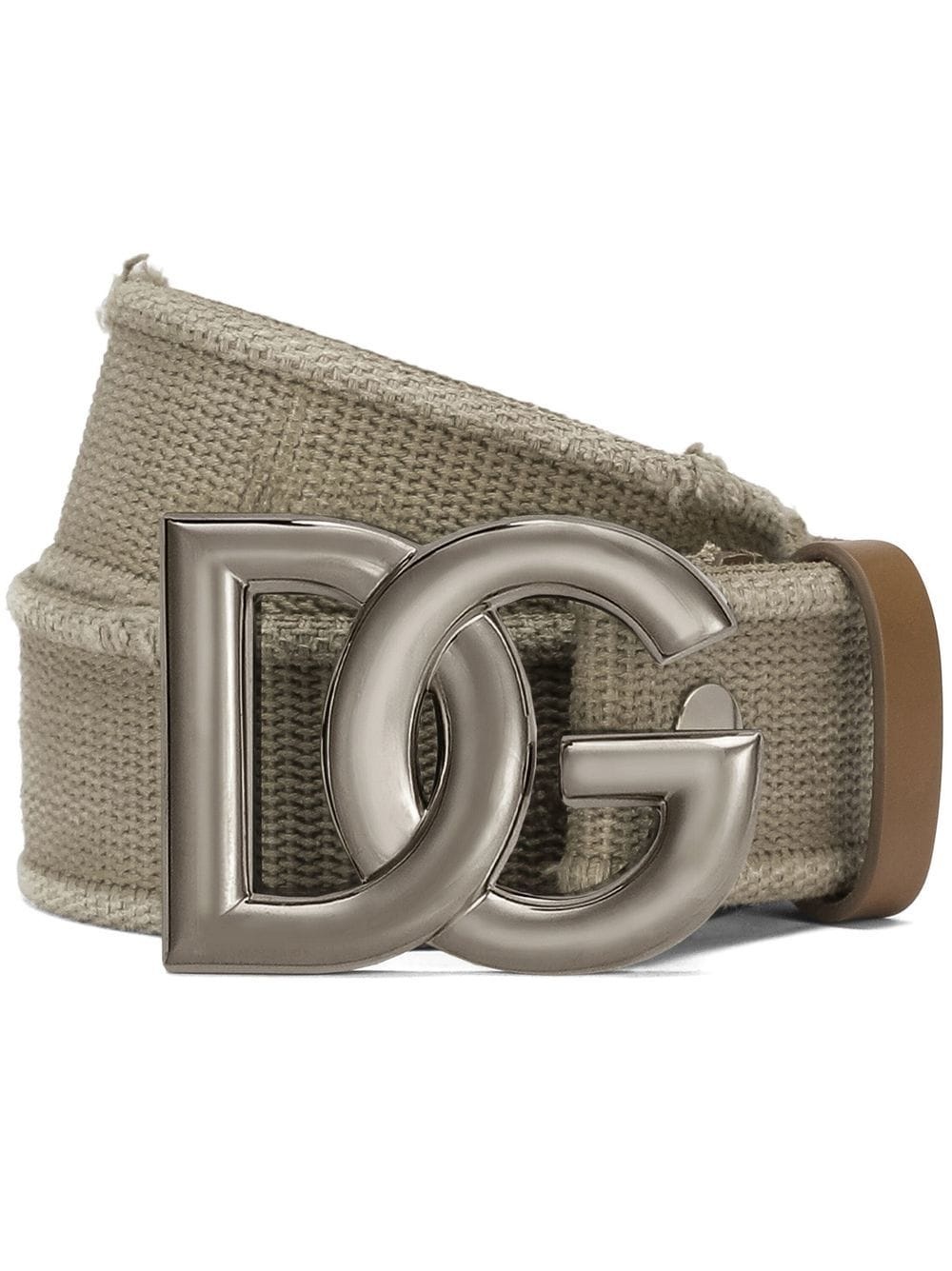 logo-plaque buckle belt - 1