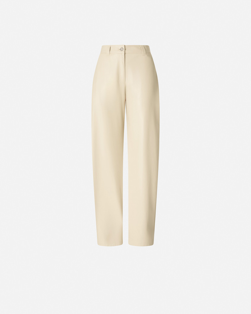 SOFT TOUCH LEATHER-EFFECT BALLOON TROUSERS 1