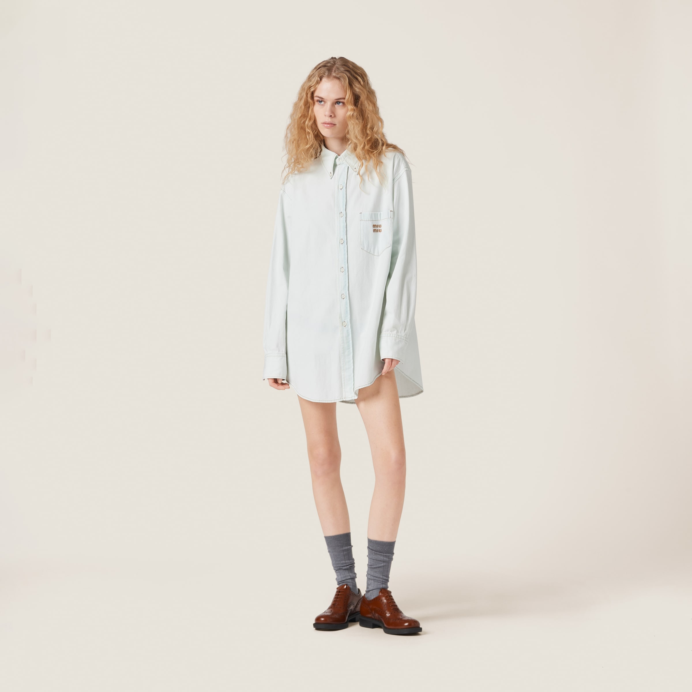 Chambray denim shirt - 2