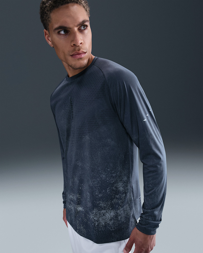 Nike Stride Men's Dri-FIT ADV Long-Sleeve Running Top with Reflective Accents 1