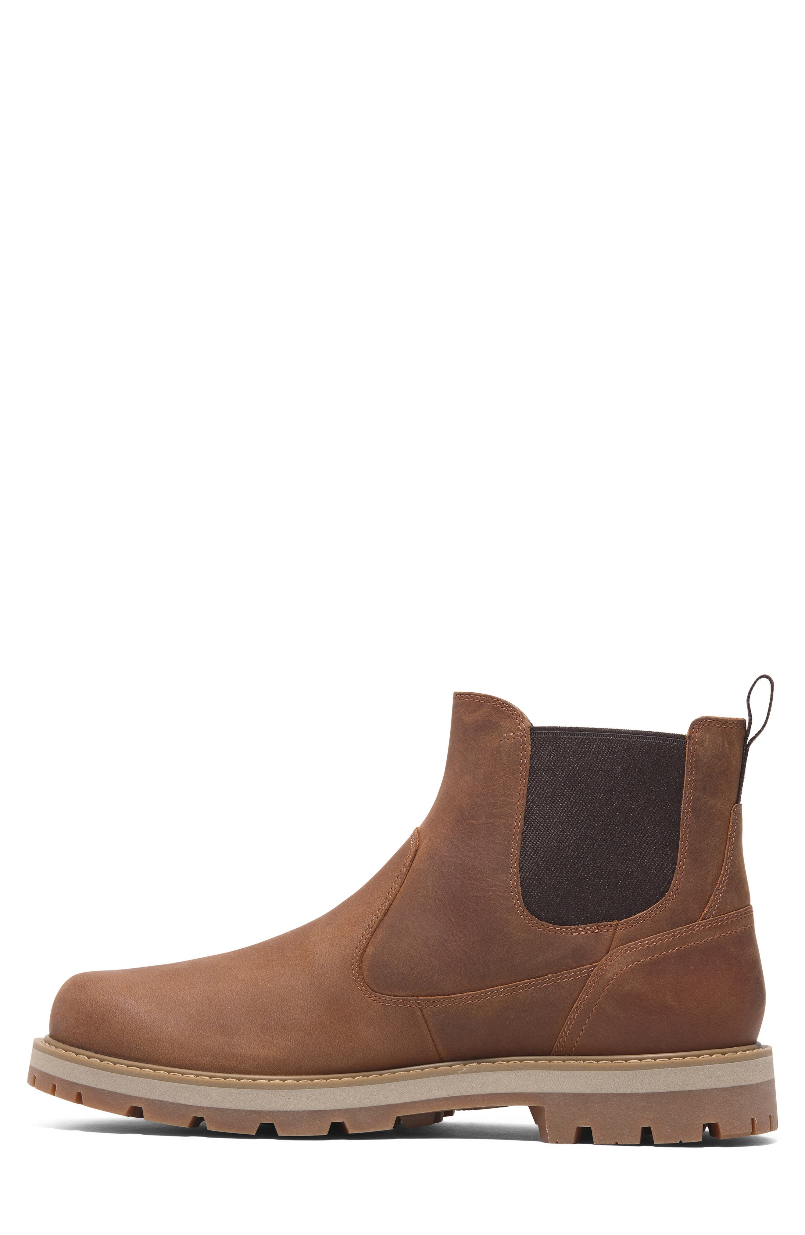Timberland Britton Road Mid Chelsea Boot (Men) in Rust Full Grain at Nordstrom - 6