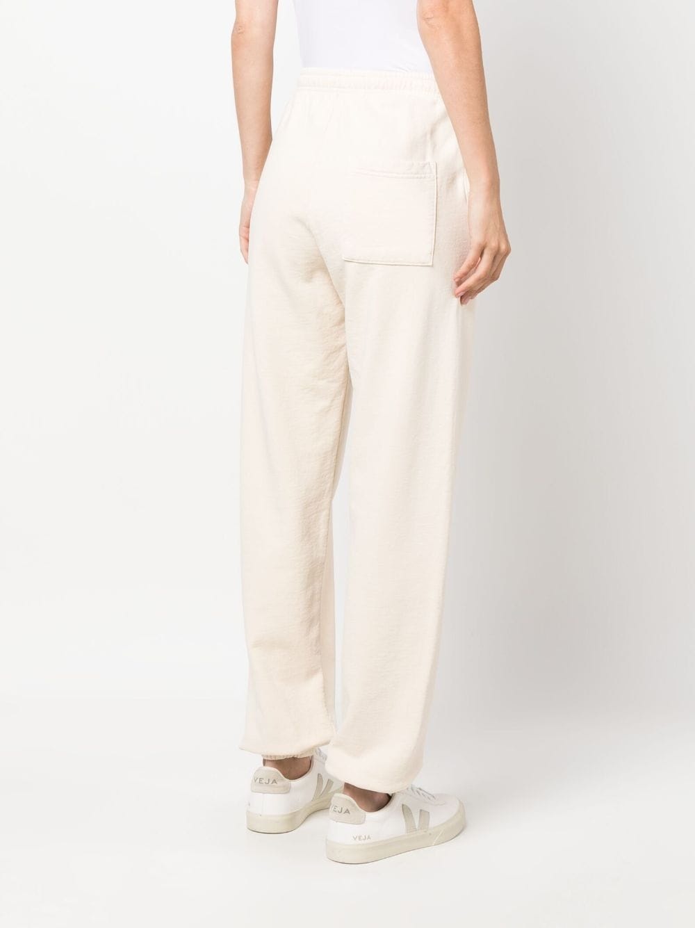 logo-print elasticated pants - 4