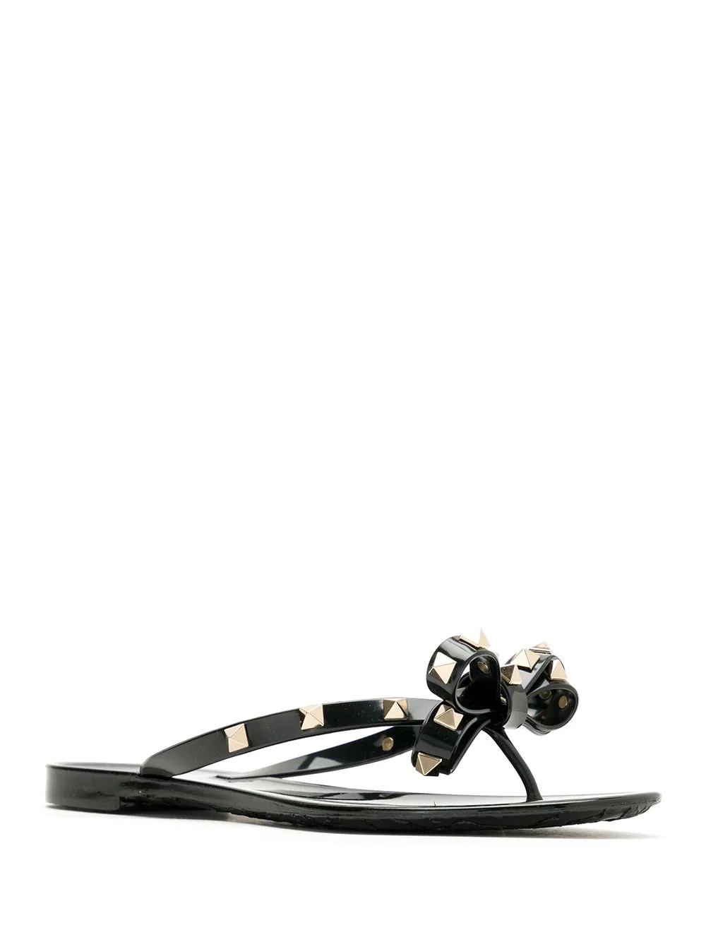 Rockstud bow sandals - 2