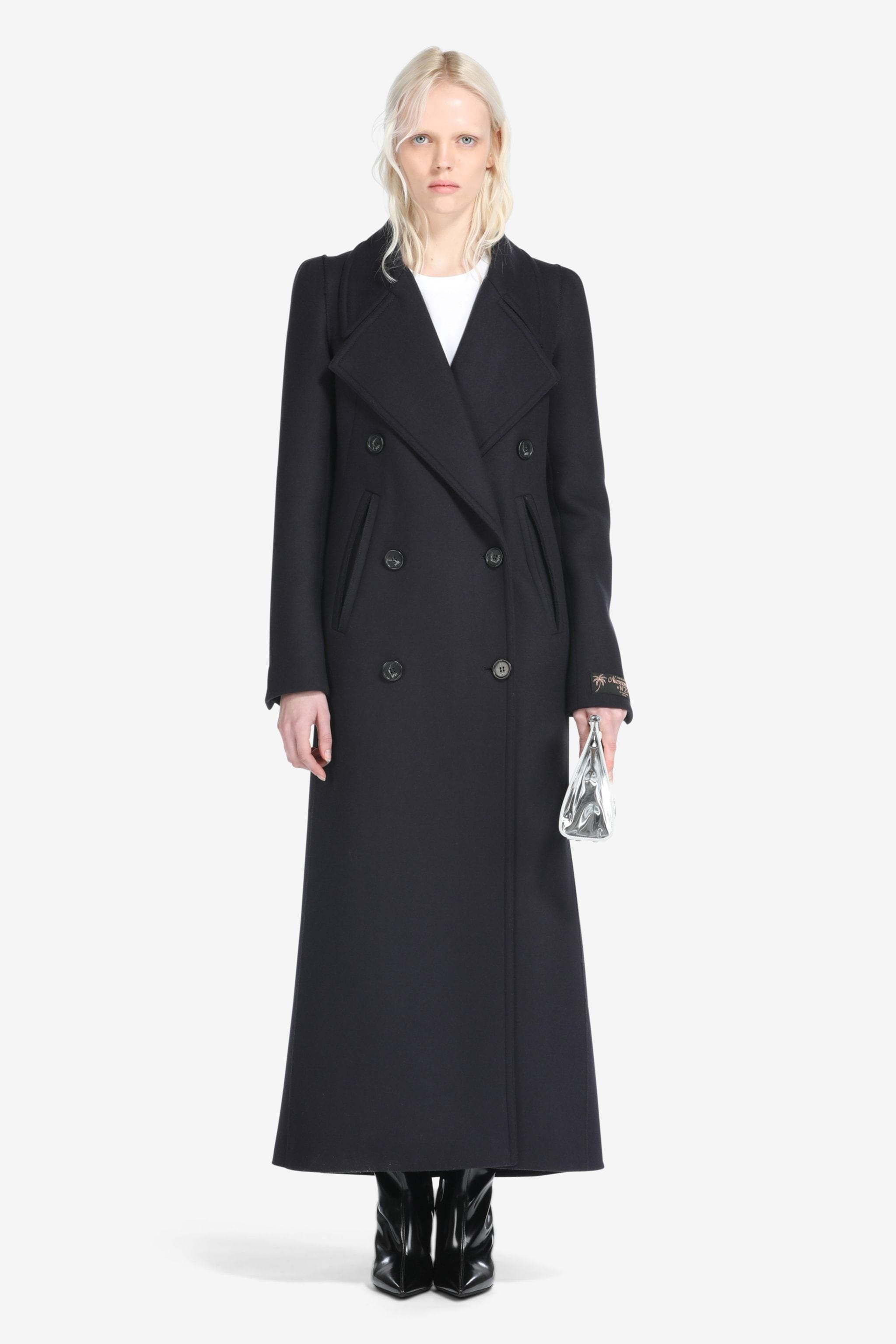 DOUBLE-BREASTED COAT - 4