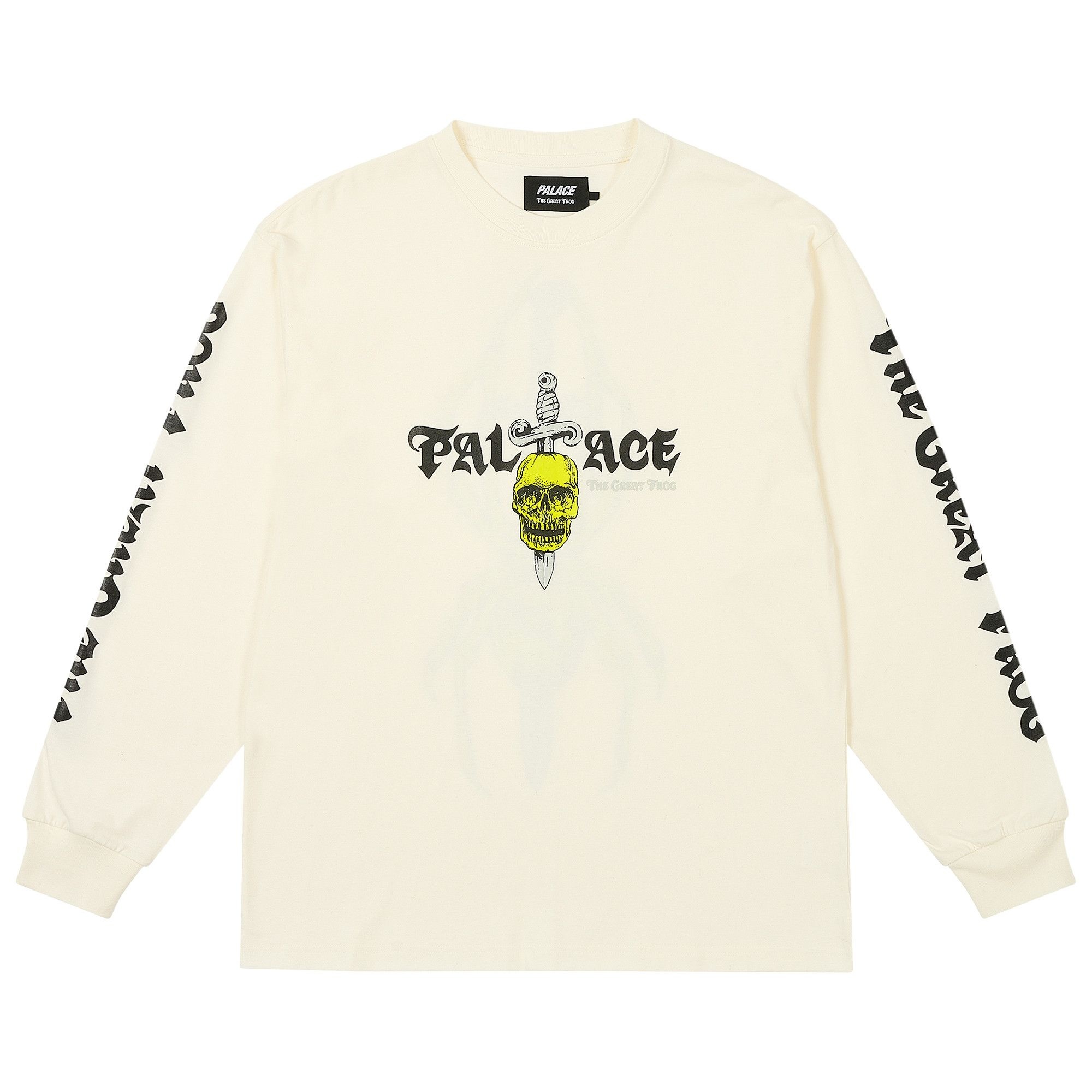 Palace TGF Long-Sleeve 'White' - 1