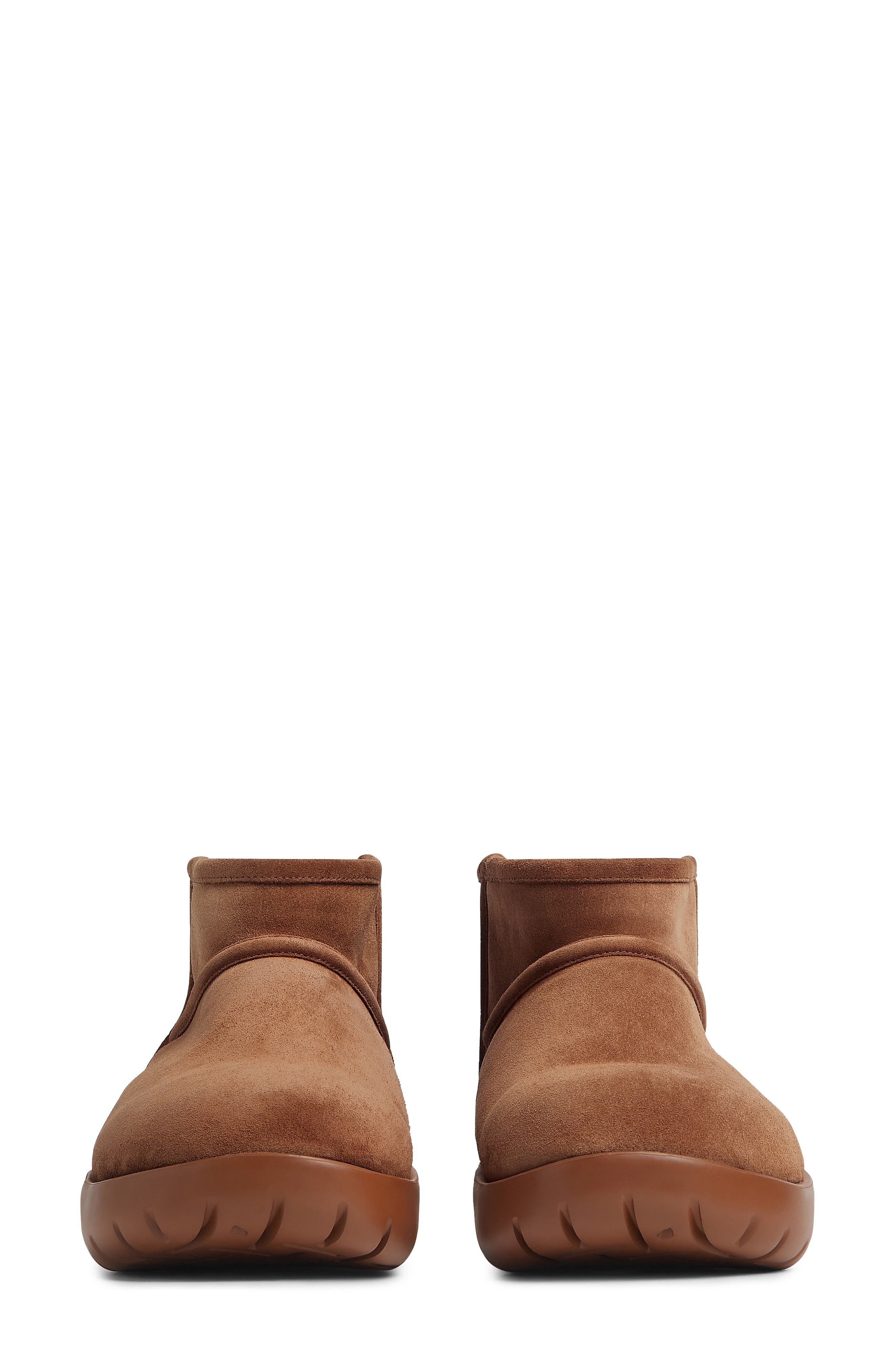 Bottega Veneta Snap Genuine Shearling Bootie in Caramel at Nordstrom - 2