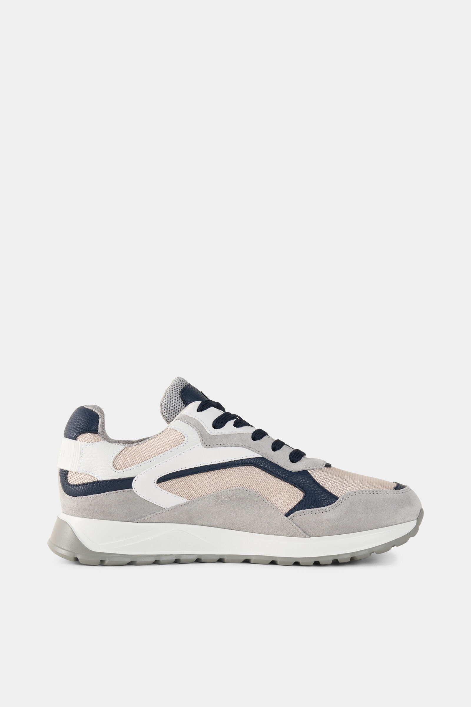 Michigan sneaker in Gray/navy blue/pink - 2
