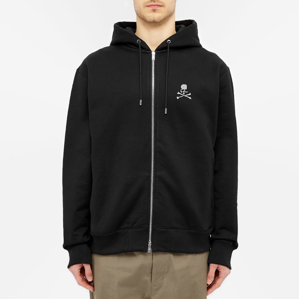 MASTERMIND WORLD Glass Beaded Zip Hoody - 5