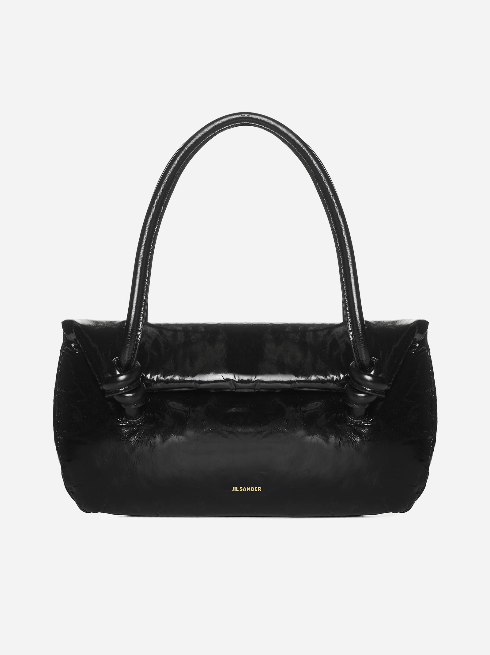 Jil Sander Knot patent leather small bag | danielloboutique