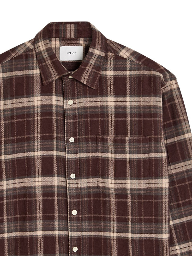 NN07 checked shirt outlook