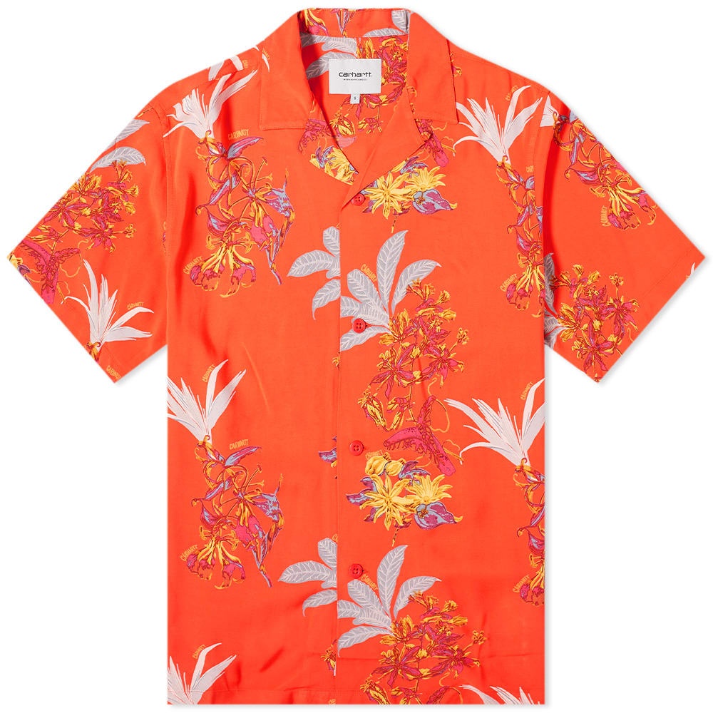 Carhartt WIP Hawaiian Floral Vacation Shirt - 1