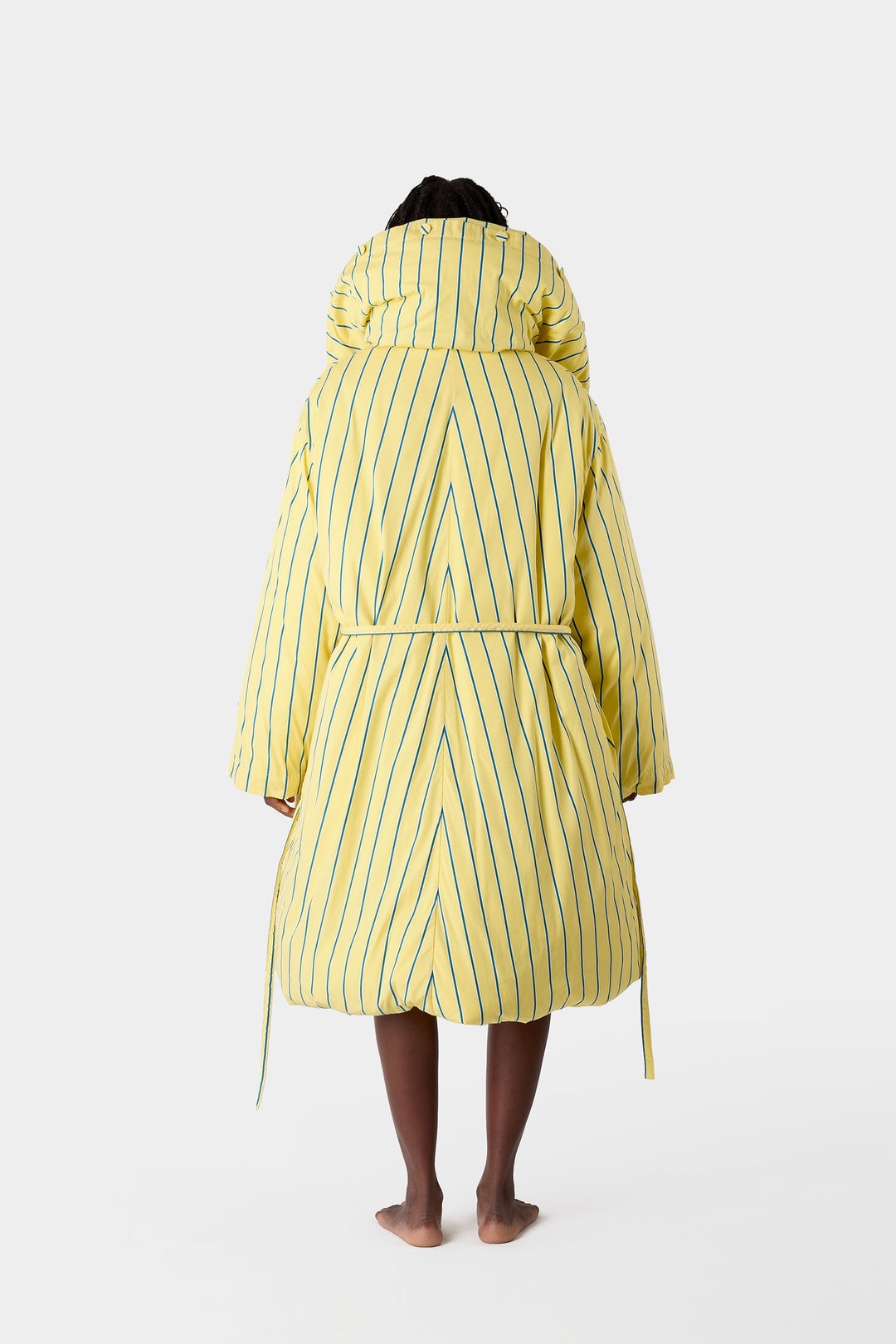 BLANKET JACKET / yellow stripes - 7