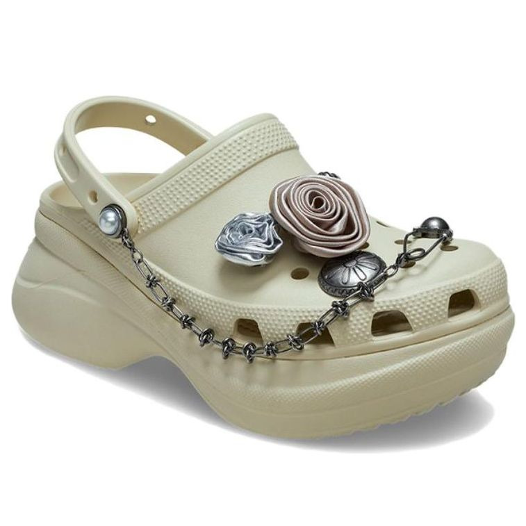 (WMNS) Crocs Bae Rebel Rose Clog 'Bone' 211532-2Y2 - 2