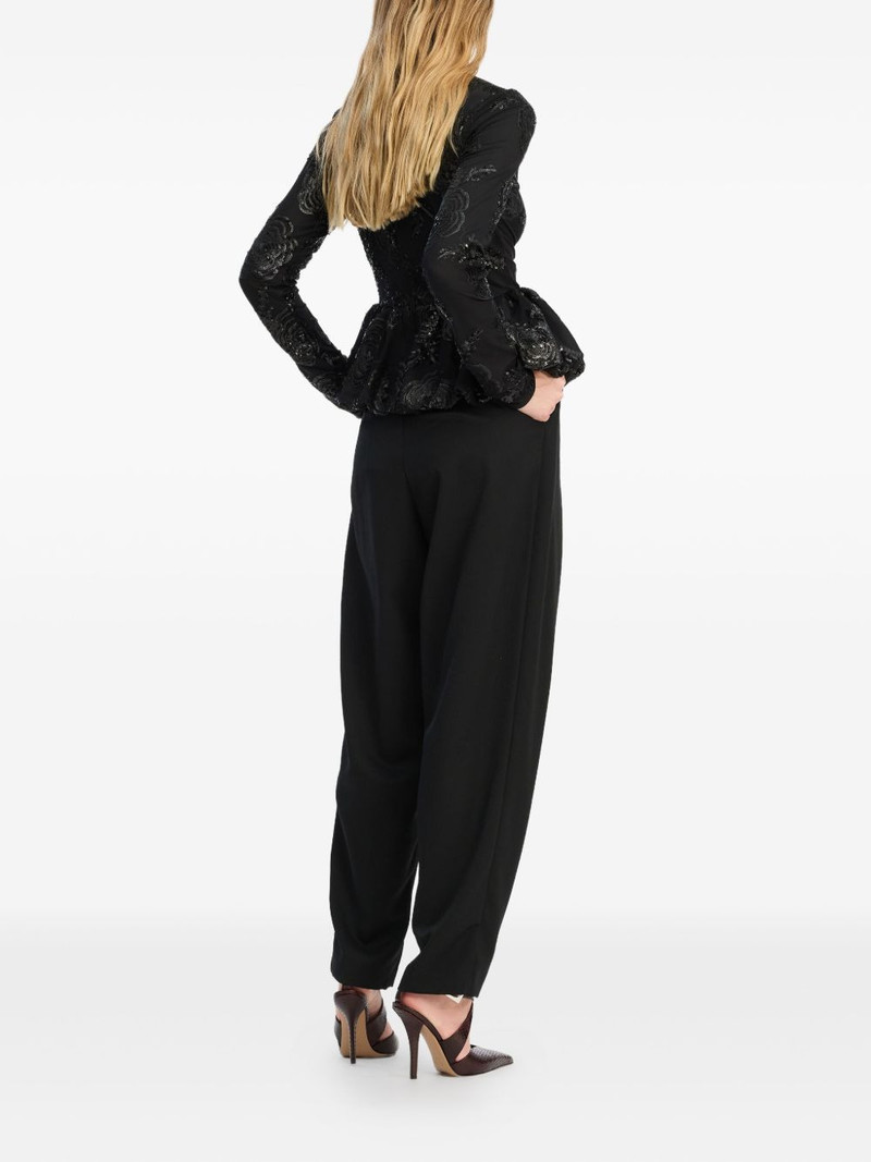 pleated tailored trousers 3