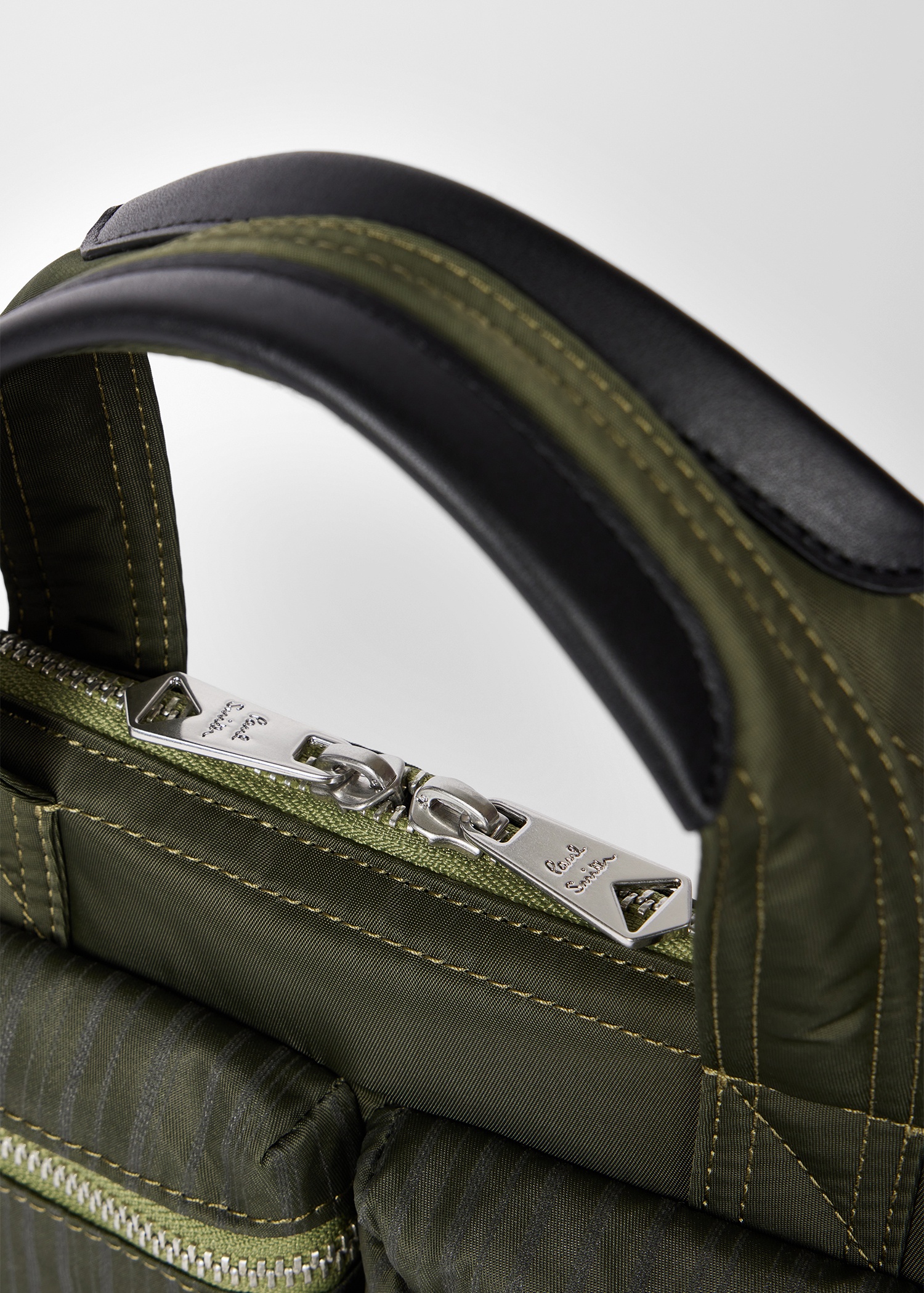 Green 'Laser Stripe' Recycled-Nylon Folio - 2