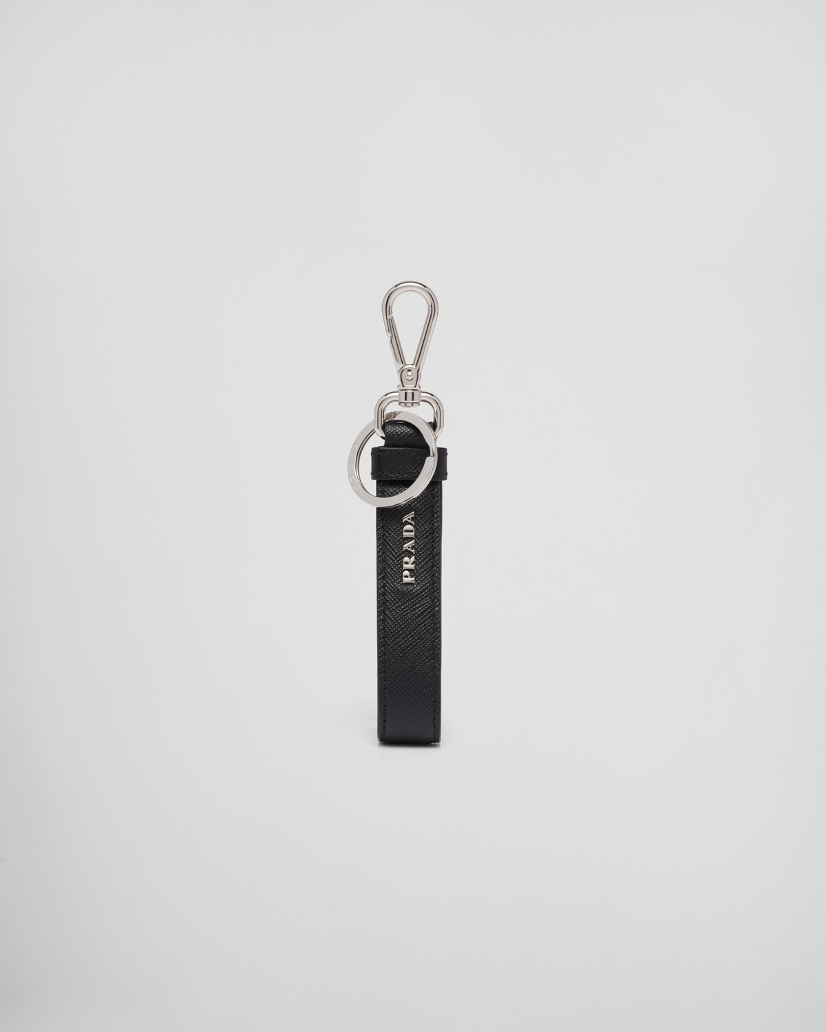 Customized Saffiano leather keychain - 3